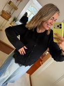 CULTURE - CUJACKLYN CARDIGAN BLACK
