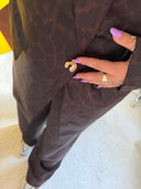 CULTURE - CUGRY BLAZER BROWN LEOPARD