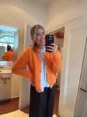 LOU & ODETTE - BEATRICE CARDIGAN ORANGE