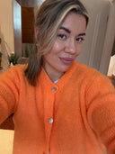 LOU & ODETTE - BEATRICE CARDIGAN ORANGE