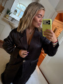 CULTURE - CUGRY BLAZER BROWN LEOPARD