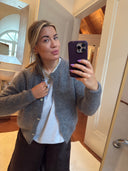 LOU & ODETTE - BEATRICE CARDIGAN GREY