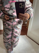 JOGGINGHOSE CAMOUFLAGE ROSA