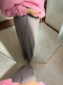 HOSE WIDE LEG TAUPE