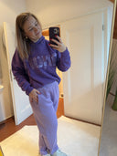 THE SHIRT PROJECT - SWEATER "AMORE" VIOLETT