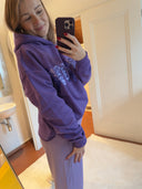 THE SHIRT PROJECT - SWEATER "AMORE" VIOLETT