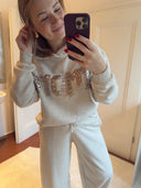 THE SHIRT PROJECT - SWEATER "AMORE" SILVER MELANGE