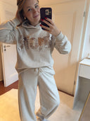 THE SHIRT PROJECT - SWEATER "AMORE" SILVER MELANGE