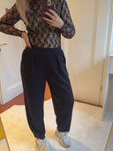 THE SHIRT PROJECT - STOFFHOSE SCHWARZ