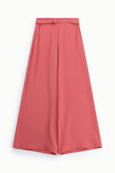 IMPERIAL FASHION - PALOZZO HOSE MIT GÜRTEL ROSA