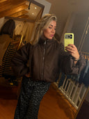 APRICOT FASHION - PUFFY JACKE CHOCOLATE