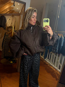 APRICOT FASHION - PUFFY JACKE CHOCOLATE
