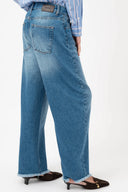 THE SHIRT PROJECT - BARREL-LEG JEANS BLAU