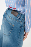 THE SHIRT PROJECT - BARREL-LEG JEANS BLAU