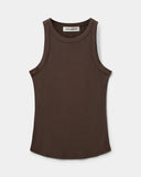 SOFIE SCHNOOR JULLIESW TOP BROWN FUDGE