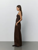 SOFIE SCHNOOR JULLIESW TOP BROWN FUDGE
