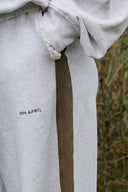 OH APRIL - KAEL SWEATPANTS GREY MELANGE