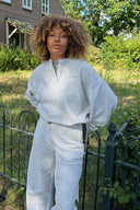 OH APRIL - KAEL SWEATPANTS GREY MELANGE