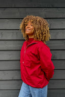 OH APRIL - LIVIA WINDBREAKER CHERRY RED