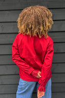 OH APRIL - LIVIA WINDBREAKER CHERRY RED