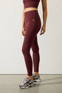 DEBLON - CLASSIC LEGGINGS HIGH WAISTBAND BORDEAUX