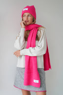 LOU & ODETTE - JULIETTE SCHAL CANDYPINK