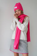 LOU & ODETTE - JULIENNE BEANIE CANDY PINK