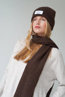 LOU & ODETTE - JULIENNE BEANIE CHOCOLATE