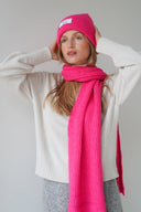 LOU & ODETTE - JULIENNE BEANIE CANDY PINK