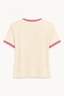 OH APRIL - REGULAR T-SHIRT LUCKY HEART OFF WHITE