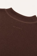 OH APRIL - MARIS SLIM FIT LONGSLEEVE DARK BROWN