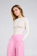 MAEVE LONGSLEEVE OFF WHITE FLORAL