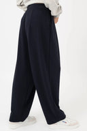 THE SHIRT PROJECT - STOFFHOSE NAVYBLAU