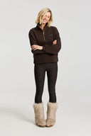 DEBLON - NELLE SWEATER DUSK BROWN