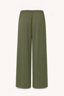 OH APRIL - VERDE SATIN PANTS OLIVE