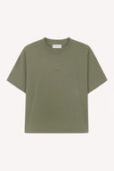 OH APRIL ELLA BOXY T-SHIRT OLIVE