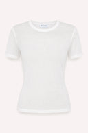 OH APRIL - SLIM FIT T-SHIRT OFF WHITE