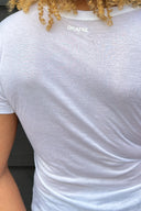 OH APRIL - SLIM FIT T-SHIRT OFF WHITE