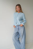 LOU & ODETTE - BEATRICE CARDIGAN PASTELBLUE