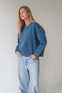 LOU & ODETTE - SWEATSHIRT BLUE
