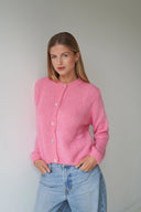 LOU & ODETTE - BEATRICE CARDIGAN CANDYPINK