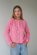 LOU & ODETTE - BEATRICE CARDIGAN CANDYPINK