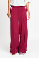 POM AMSTERDAM - HOSE NORA BURGUNDY RED