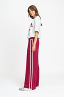 POM AMSTERDAM - HOSE NORA BURGUNDY RED