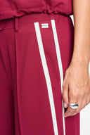 POM AMSTERDAM - HOSE NORA BURGUNDY RED
