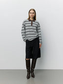 SOFIE SCHNOOR PRIASW GESTREIFTES POLO LONGSLEEVE