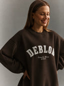DEBLON - PUCK SWEATER DUSK BROWN