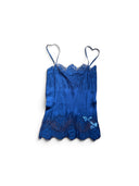 THE SHIRT PROJECT - SPITZENTOP NAVYBLAU