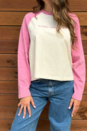 OH APRIL - REGULAR RAGLAN LONGSLEEVE OFF WHITE