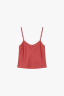 IMPERIAL FASHION - TOP MIT DÜNNEN TRÄGERN ROSA
